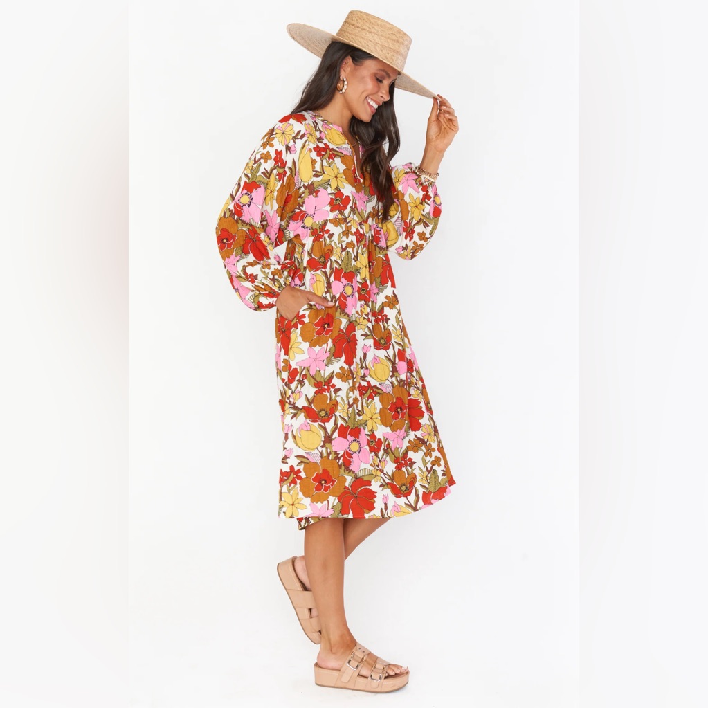 Show Me Your Mumu Kenya Dress In Far Out Floral